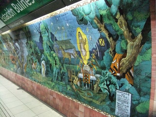 Estación Bulnes de la Línea D
