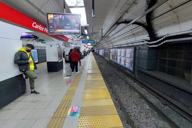 Estación Carlos Pellegrini de la Línea B