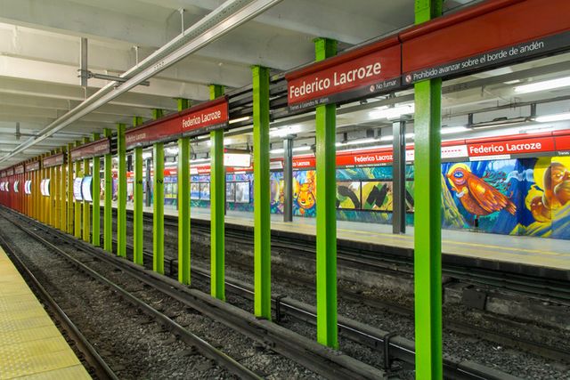 Estación Federico Lacroze de la Línea B