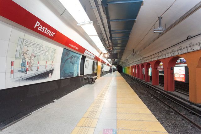Estación Pasteur - AMIA de la Línea B
